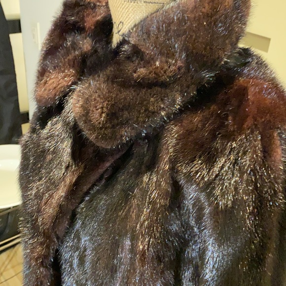 COPY - Vintage mink fur coat- family heirloom. Ladies medium - roughly size 8-1… - Picture 5 of 15